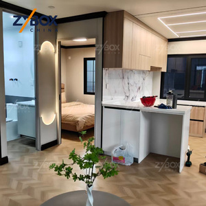 <span class=keywords><strong>Casa</strong></span> Modular Prefabricada con Textura de Madera Resistente a la Intemperie, <span class=keywords><strong>Casa</strong></span> Contenedor Expandible de Lujo de 20 pies/40 pies con Baño para el Mercado de EE. UU. y Australia - Product Image 6