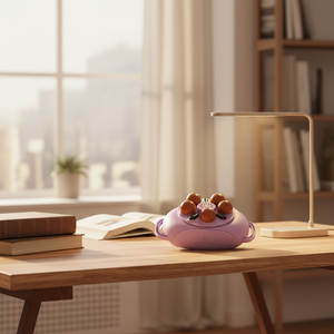 Masajeador Abdominal, Instrumento Eléctrico para Amasar el Abdomen, para Quemar Grasa, Alivio del Malestar de Cintura y Hombros, con Piedras de Bian - Product Image 1