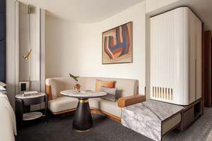 Bộ phòng ngủ khách sạn cao cấp thiết kế hiện đại giường gỗ cỡ King & <span class=keywords><strong>Queen</strong></span> Giải pháp nội thất khách sạn 5 sao Phòng ngủ dạng capsule khách sạn - Product Image 2