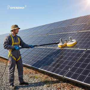 Máquina de <span class=keywords><strong>Limpieza</strong></span> de Paneles con Motor Eléctrico sin Escobillas, <span class=keywords><strong>Cepillo</strong></span> de Doble Cabezal para Paneles <span class=keywords><strong>Solares</strong></span> - Product Image 4