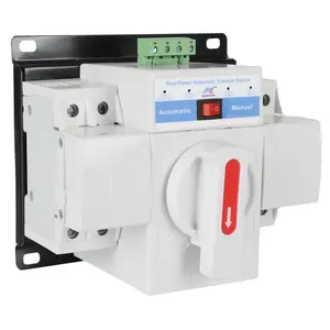 ATS 2P 63A 220V Micro Circuit Breaker Dual Power Automatic Transfer Switch/Auto Transfer Switch