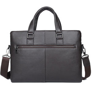 Maletín de cuero genuino de estilo Retro para hombre de estilo informal de moda Oficina impermeable de alta calidad para <span class=keywords><strong>abogado</strong></span> - Product Image 5