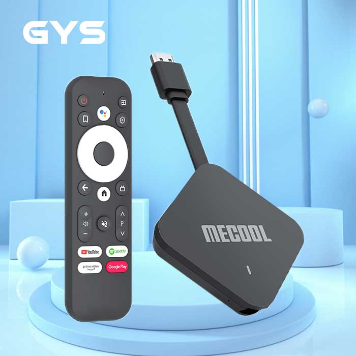 High Quality MECOOL KD2 Amlogic S905Y4 Android 11 HD Quad Core 2.4+5G Wi-Fi 4GB 32GB With Google authentication dongle TV BOX