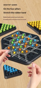 Jeu de société Triangle Chess Splendor <span class=keywords><strong>Duel</strong></span>, jeu de stratégie pour enfants et adultes, jeu familial amusant, jeu de logique, jeu de table, jouets - Product Image 6