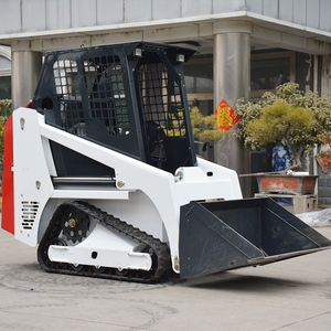 شحن مجاني رخيص صغير جرافات انزلاقية ديزل صغيرة ماركة لوادر جديدة للبيع جرافة ذات عجلات صغيرة - Product Image 3