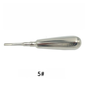 Elevadores dentales de raíz rectos o curvos de acero inoxidable de grado médico, gran venta - Product Image 4