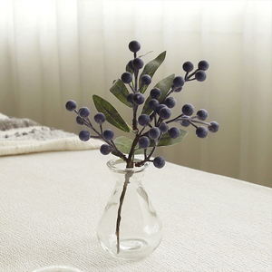 Décorations de Noël LANTINGXU : Bouquets de Noël artificiels bleus de qualité supérieure, personnalisables, fournis directement par l'usine - Product Image 1
