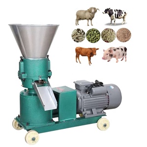 آلة تحبيب وصنع حبيبات العلف للحيوانات والدواجن والدجاج والبط والأرانب بقالب مسطح - Product Image 1