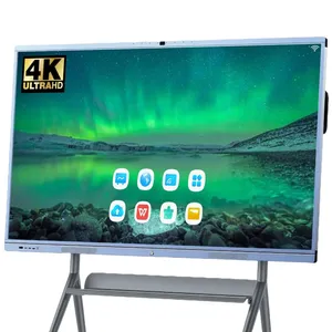 55 75 pollici smart tv 4k UI ultra hd led retroilluminato samsung touch screen lavagna interattiva 65/75 pollici