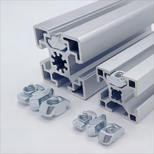 صامولة فتحة على شكل حرف T موديل M3 M4 M5 M6 M8 للبيع بالجملة لسلسلة 2020 3030 4040 4545 5050 من ألومنيوم ذات مظهر شفاف فتحة مقاس 6 مم 8 مم 10 مم - Product Image 6