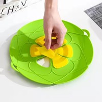 Silicone anti-déversement bouchon bouillir sur sauvegarde Silicone micro-ondes éclaboussures casserole Pot couverture Silicone déversement bouchon couvercle couvercle