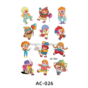 Adesivi personalizzati per tatuaggi temporanei per bambini adesivi impermeabili per il trasferimento dell'acqua dei cartoni animati - Product Image 6