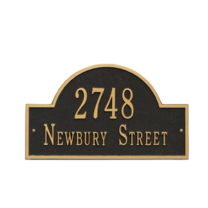 Targa e Insegna in Ottone dal Look Classico Vintage per Edifici Storici - Product Image 4