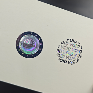 Özel 3D holografik güvenlik etiketi etiket seri numarası kimlik doğrulama Blockchain dijital QR kodu yüksek güvenlik profesyonel - Product Image 4