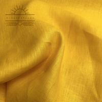 RIGU Textiles Haute Qualité Nouveau Matériel Cool Soft Touch 100% Tissu de Lin Pur pour Vêtements de Mode Confortables