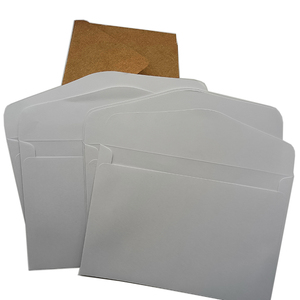 Tùy Chỉnh Kích Thước Có Thể In Tái Chế Màu Đen Trắng Nâu Kraft Paper Phong Bì - Product Image 5