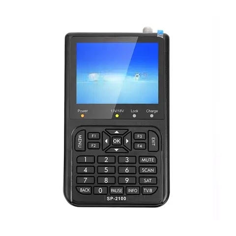SATLINK SP-2100 HD Sat Finder DVB S/S2 Satfinder MPEG-2/4 Digital Satellite Finder Meter with 3.5 Inch LCD Screen pk WS 6906