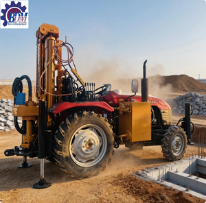Tractor BDM-200UT <span class=keywords><strong>de</strong></span> <span class=keywords><strong>Segunda</strong></span> Mano, Equipo <span class=keywords><strong>de</strong></span> Perforación <span class=keywords><strong>de</strong></span> Pozos Montado en Tractor con Profundidad <span class=keywords><strong>de</strong></span> Perforación <span class=keywords><strong>de</strong></span> 200m para la Construcción <span class=keywords><strong>de</strong></span> Pozos <span class=keywords><strong>de</strong></span> Agua - Product Image 1