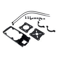 1PCS RJXHOBBY Support de moteur en alliage d'aluminium et tube de carbone 20mm 22mm 25mm pour kit de cadre de quadricoptère DIY, pièces et accessoires
