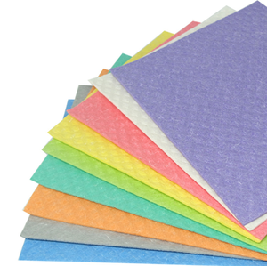 White Hydroponic Cellulose <b>Sponge</b> Swedish Kitchen <b>Sponge</b> Multi Color Wood Pulp Absorbent Cleaning <b>Sponge</b> for Dishes White - Product Image 2