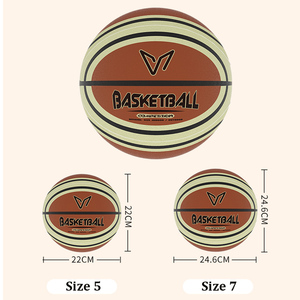 Ballon de sport d'intérieur Veidoorn VBT personnalisé à faible réduction de bruit en PU, ballon de basket silencieux pour salle de sport/maison, équipement d'entraînement <span class=keywords><strong>avec</strong></span> logo OEM/ODM - Product Image 4