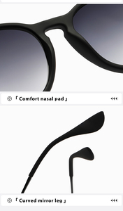 Lunettes de soleil polarisées pour femmes et hommes, de haute qualité, personnalisées, avec monture en métal UV400, pour la conduite - Product Image 6