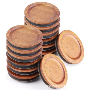 Couvercles en bois massif pour bocaux Mason, réutilisables, pour bocaux, bouchons de bouteilles domestiques, style moderne et simple, Yrx 730 - Product Image 1