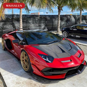 Capó de motor de fibra de carbono para Lamborghini, capó estilo <span class=keywords><strong>Svj</strong></span>, para <span class=keywords><strong>Roadster</strong></span> Lp700, Lp720, Cabriolet, Coupe, cambio a <span class=keywords><strong>Svj</strong></span> - Product Image 2
