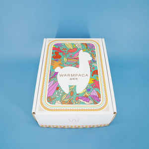 Có thể tái chế tùy chỉnh in kim loại bao bì trang phục hộp các tông vận chuyển Quà Tặng giày <span class=keywords><strong>hat</strong></span> giấy ngân hàng hộp bưu phẩm - Product Image 4