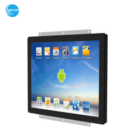Panel PC Industrial de 19 Pulgadas, Delgado, para Montaje en Pared, con Sistema Operativo Android RK3288, Pantalla Táctil Capacitiva Multipunto, IP65, Carcasa de Aleación de Aluminio