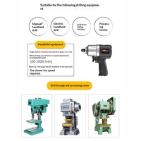 Foret hélicoïdal à queue droite HSS-Co, acier rapide au cobalt pour perceuse manuelle et centre d'usinage CNC