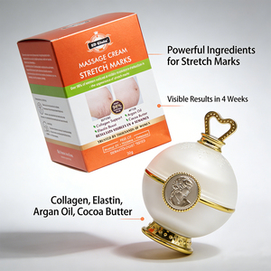 Crème <span class=keywords><strong>anti</strong></span>-vergetures 5D Gluta pour peaux sensibles pendant la <span class=keywords><strong>grossesse</strong></span>, collagène, <span class=keywords><strong>huile</strong></span> d'argan pour femmes, résultats visibles - Product Image 6
