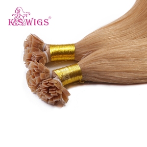 K.SWIGS 27 #   Extensiones de Cabello Humano Virgen con Punta Plana, Color Rubio Cálido, Cutícula Alineada, Duraderas, Suaves, Reutilizables, Naturales, Lisas y Brillantes - Product Image 2