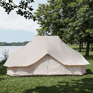 2025 tente empereur 24 mètres carrés anti-soleil coupe-vent <span class=keywords><strong>en</strong></span> aluminium camping <span class=keywords><strong>en</strong></span> plein air <span class=keywords><strong>yourte</strong></span> pour les familles peut accueillir 2 personnes - Product Image 3