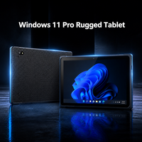 Tablette robuste Intel 10,1 pouces Windows 11 Pro 8+128 Go, PC industriel étanche IP67, scanner 2D, stylet, PC de point de vente pour restaurants et commerces de détail