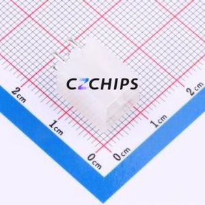 DLL-5566-4A Wire-to-Board Pin Header Through hole Component (THT),P=4.2mm Connector 2x2P 4.2mm Through Hole 4P - Product Image 1