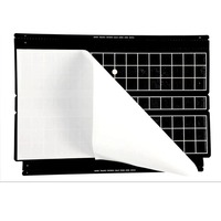 Lot de 24 panneaux de colle de remplacement pour piège à insectes en papier jetable de 5 "x 17" avec lampe anti-moustiques solide à grille de 1 ".