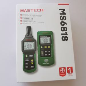 Détecteur de câbles, de tuyaux métalliques et de fils Mastech MS6818 ADVANCED WIRE TRACKER - Product Image 4