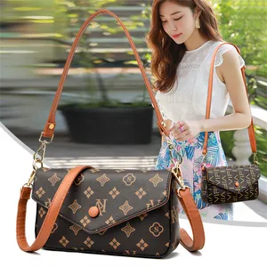 High Quality PU Leather Ladies Luxury Hand Shoulder Crossbody Bags Fashion Purses and Handbags leisure Female Messenger Bags