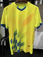 Maillot de football en polyester à manches courtes 220g, respirant, anti-humidité, séchage rapide, pour adulte - Vente en gros usine