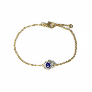 Bracelet à chaîne Fine Charm Evil Eye - Product Image 2