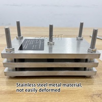Testeur de déformation par compression du caoutchouc de haute précision RIGHT Brand ISO 815 ASTM D395 pour échantillons cylindriques