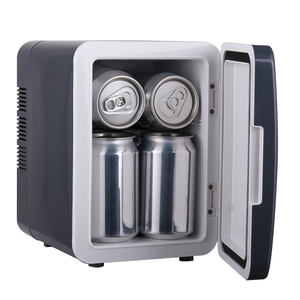 Мини-электрический холодильник портативный 6 л, маленький морозильник для дома, общежития, студента, для одного человека, автомобильный холодильник из пластика - Product Image 6