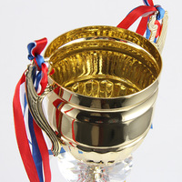 Trophées Métalliques en Gros, Design Diamant Cristal, pour Basketball, Football, Tennis de Table – Récompenses et Commémorations Personnalisables avec Logo