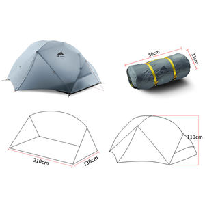 3F GEAR Cloud 2 <span class=keywords><strong>attrezzatura</strong></span> da <span class=keywords><strong>campeggio</strong></span> 3-4 stagioni all'aperto tende da esterno impermeabili <span class=keywords><strong>in</strong></span> Nylon rivestito di silicio ultraleggero - Product Image 4