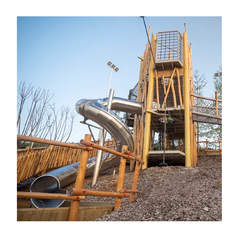 Kids outdoor Playground Designer Slides Playground Soft Play Area slide combination Large kid's playground equipment outdoor