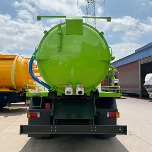 Camion d'aspiration des eaux usées diesel ISUZU GIGA 4x2 LHD RHD 6 roues avec pompe à vide 12m³ et citerne septique - Prix - Product Image 5