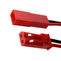 Maßgefertigtes JST SYP 2-Pin Verbindungskabel Rot 2P Stecker auf Buchse Kabelbaum für Unterhaltungselektronik Beleuchtungsanschluss