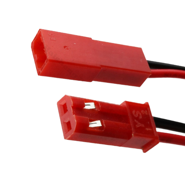 Custom JST SYP 2Pin Connector Cable Harness Red 2P Male to Female Plug Wire for Consumer Electronics Lighting Connection
