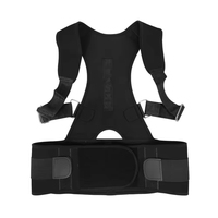 Ceinture de soutien lombaire réglable avec logo personnalisé FSPG, correcteur de posture, soutien dorsal et lombaire